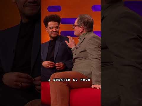 Alan Carr gets hot and sweaty under the spotlight 😰 #Traitors #AlanCarr  #TheGrahamNortonShow