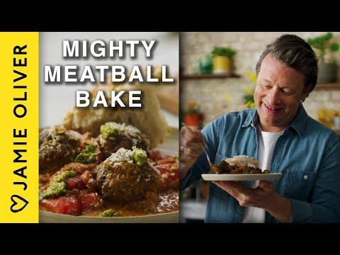 Jamie's Mighty Meatball Bake | Jamie Oliver