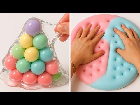24 Hours of Calming Your Senses with Relaxing Slime ASMR – Perfect for Restful Sleep! #488