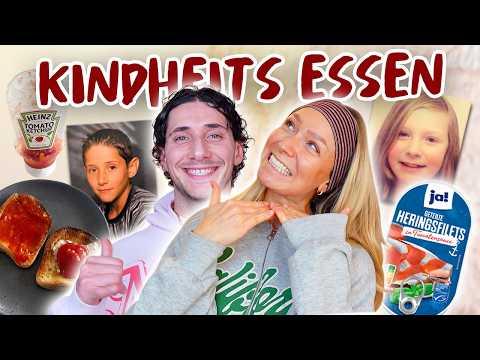 1 TAG nur ESSSEN aus unserer KINDHEIT (1996 & 1999)| CARAMELLA