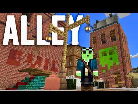 Making a Disgusting Alleyway! - Let's Play Minecraft 660