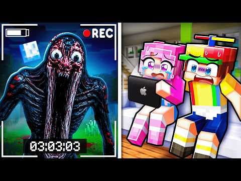 We Found a SCARY ENTITY on Security Cameras...