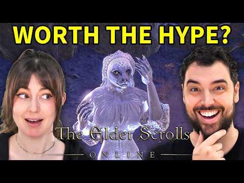 Husband & Wife try The Elder Scrolls Online (we struggled)