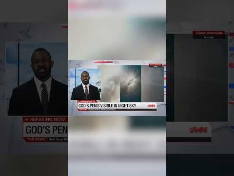 God's Penis Visible In Night Sky For First Time In Millennia