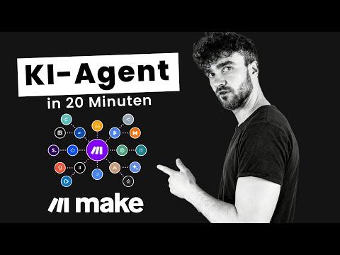 Baue deinen 24/7 KI-Agenten – ohne Code mit Make (Tutorial)