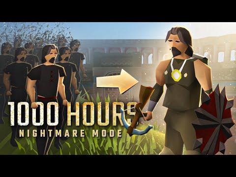 Runescape's Hardest Game Mode: The 1,000 Hour Journey