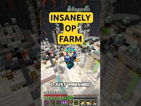 Minecraft’s Most Ridiculous OP Farm Design