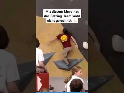RONJA WITT ärgert das Routesetting-Team in München 😂 | BOULDER BUNDESLIGA #bouldering