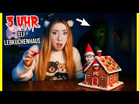 GRINCH böser STREICH vor NIKOLAUS (mache nicht ELF on the Shelf LEBKUCHENHAUS als kleines MÄDCHEN)