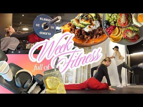 WIR ZIEHEN DURCH! Po & Beine im Gym + Rezept - Week full of Fitness - TAG 1 | Dagi