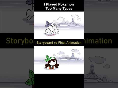 Storyboard vs Animation: Pokemon Too Many Types (shot 7)