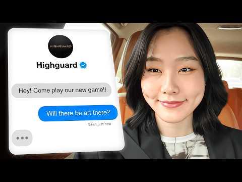 artist goes to a gamer event