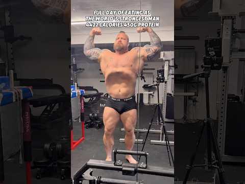 Eddie Hall | Full day of eating!!! Try the @dietai.app Use code BEAST 👈 Big Love, The Beast™️