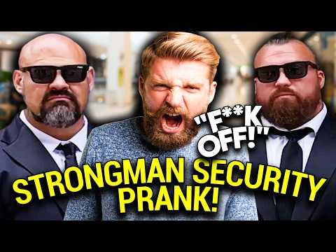 Strongman Security Prank! ft. Brian Shaw