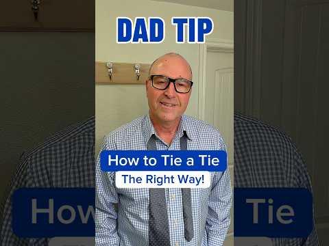 How to Tie a Tie The Right Way
