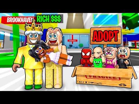 BIG SCHOOLZ: ADOPTED BY A RICH FAMILY!! | Roblox | Brookhaven 🏡RP