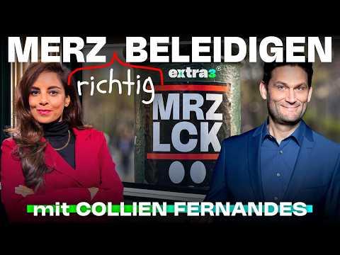 Eierarsch! Ist Politiker beleidigen ok? (mit Collien Fernandes) | extra 3