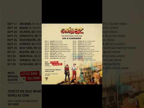 The Mountain Tour - US & Canada 2026.

Presale begins at 10am local time on Friday March 6th 2026. R