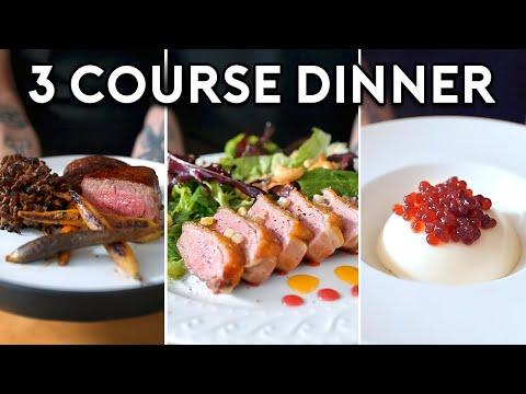 3 Course Dinner from Drop | Binging with Babish