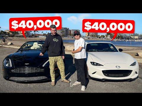 New Miata vs Used Aston Martin
