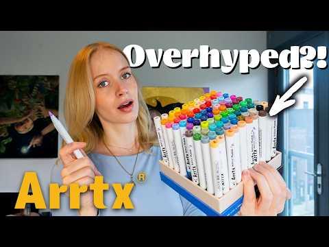 Warum nutzt jetzt jeder diese Marker?! ARRTX Acrylmarker im test!