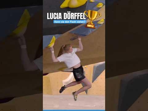 LUCIA DÖRFFEL ist auch nach der DM nicht zu schlagen 🏆 | DEUTSCHLAND CUP #boulderbundesliga
