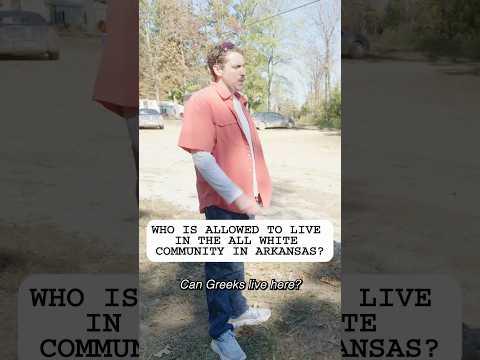 Who is allowed in this “All White” Arkansas community?