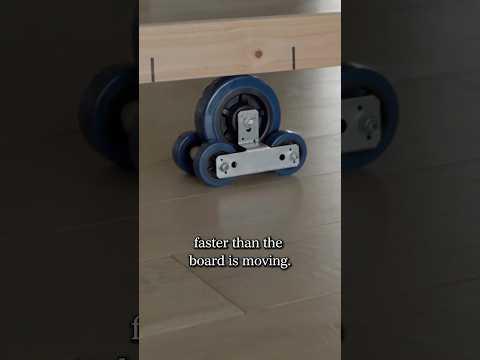 Can something go faster than it’s pushed?