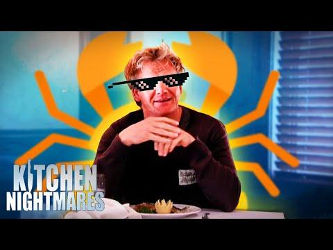 “it’s not a crab cake, it’s a cr*p cake!” 🦀 | Kitchen Nightmares | FIRST Season Compilation