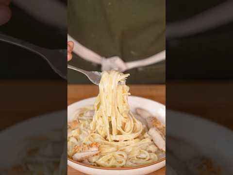 50g Protein Alfredo Pasta (400 Calories)