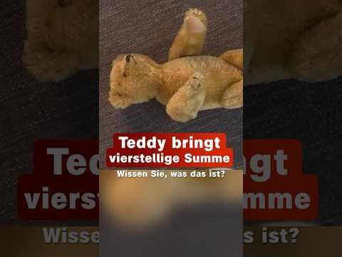 Dieser Teddybär von Steiff wurde nie geliebt 🧸 | Bares für Rares #shorts #classic