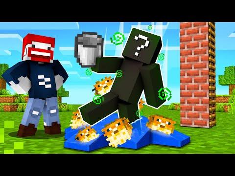 AUFNAHMEPRÜFUNG für GEHEIMES MITGLIED geht SCHIEF in Minecraft Helden 2