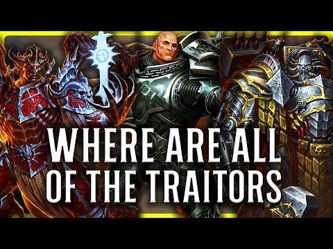 What Are The Traitor Primarchs Doing In The Current Setting? (m42) | Warhammer 40k Lore
