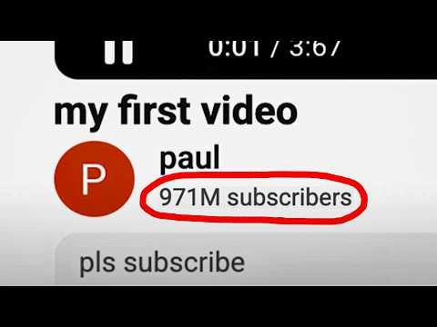 When a Youtuber buys subscribers