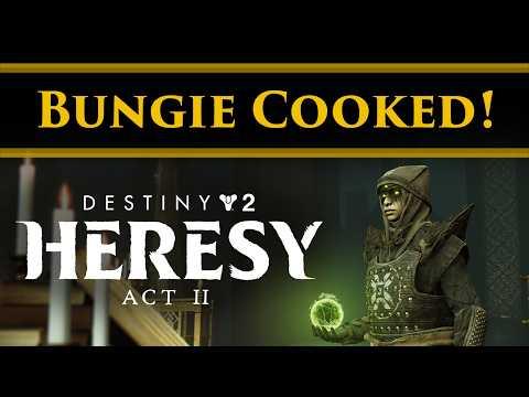 Destiny 2 Lore - Bungie Cooked! Heresy Act 2 Explained! My 1st Impressions & Lore reactions!