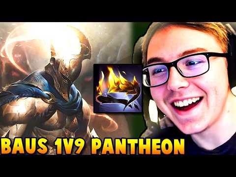 TheBausffs NEW Bausen Pantheon Actual 1v9 Carry