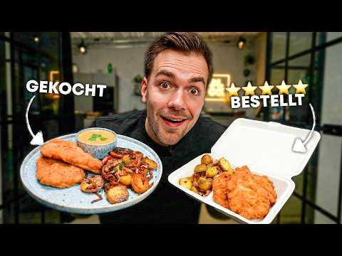Kann ich den 5⭐️ Lieferdienst schlagen⁉️ (Schnitzel Edition)