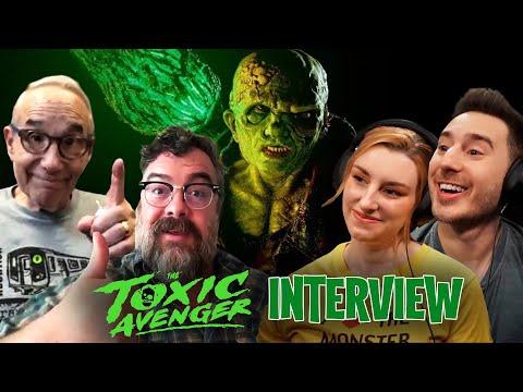 TOXIC AVENGER Interview w/ Macon Blair and Lloyd Kaufman