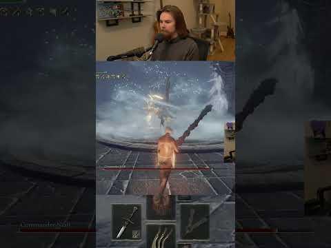 This Sword is SO BROKEN all you have to do is POKE!  #nohitrun #eldenring #darksouls