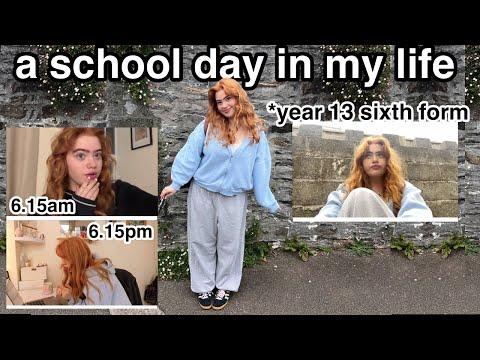 A School Day in My Life as a Year 13 sixth form student | Ruby Rose UK