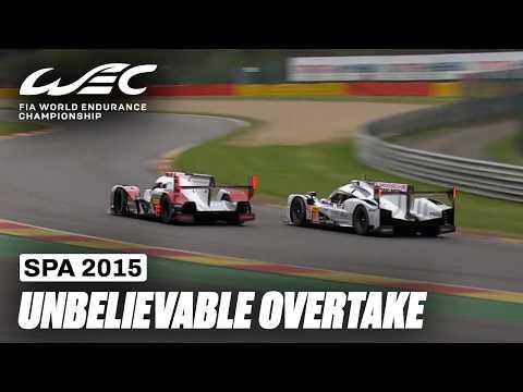 Unbelievable Overtake Around the Outside! 🤯 | 6 Hours of Spa-Francorchamps 2015 | FIA WEC