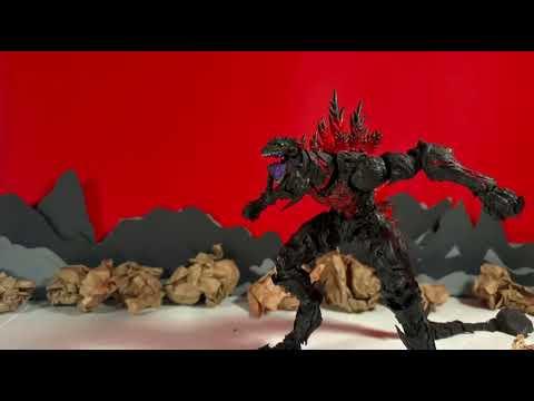 sinister shin godzilla's second form roar