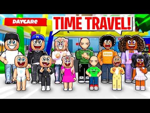 DAYCARE TO BIG KIDZ:  TIME TRAVEL | Roblox | Brookhaven 🏡RP