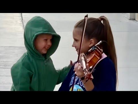 THE BOY KISSED ME IN PUBLIC during my violin performance | Warrior - Karolina Protsenko