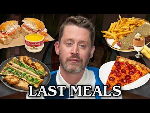 Macaulay Culkin Eats His Last Meal