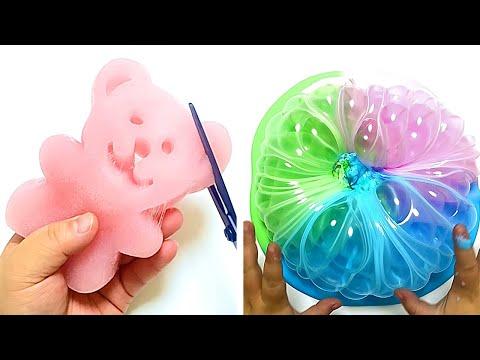 12 Hours Of Oddly Satisfying Slime ASMR - Relaxing When Stressed Or Sleepy