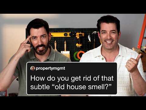 The Property Brothers Answer Home Ownership Questions From Instagram | Q&AD | Architectural Digest