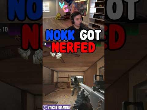 NOKK GOT NERFED (SIEGE SCHOOL) #shorts