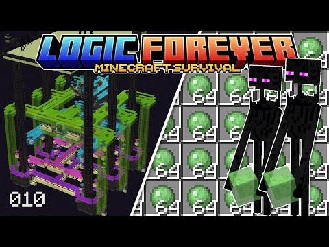 Endermen Farming Slimes? - Logic Forever: Ep #10 - Minecraft 1.21