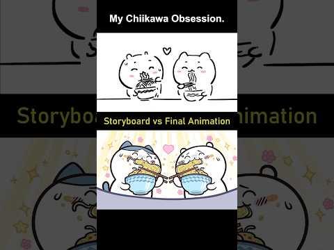 Storyboard vs Animation: My Chiikawa Obsession (shot 11)